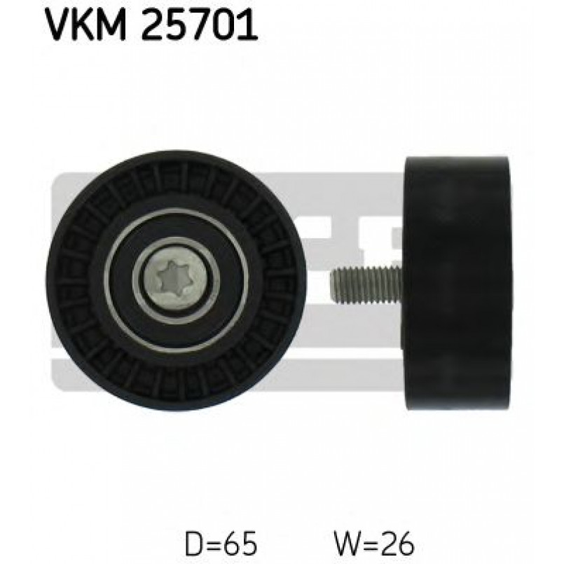 VKM 25701 SKF Ролик модуля натягувача ременя